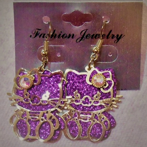 Hello Kitty Layered Earrings - Picture 10 of 14